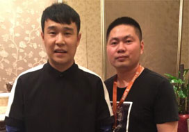 广州摩登娱乐与明星合影